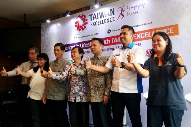 Gelar Happy Run, Taiwan Excellence Ikut Sambut Asian Games 2018